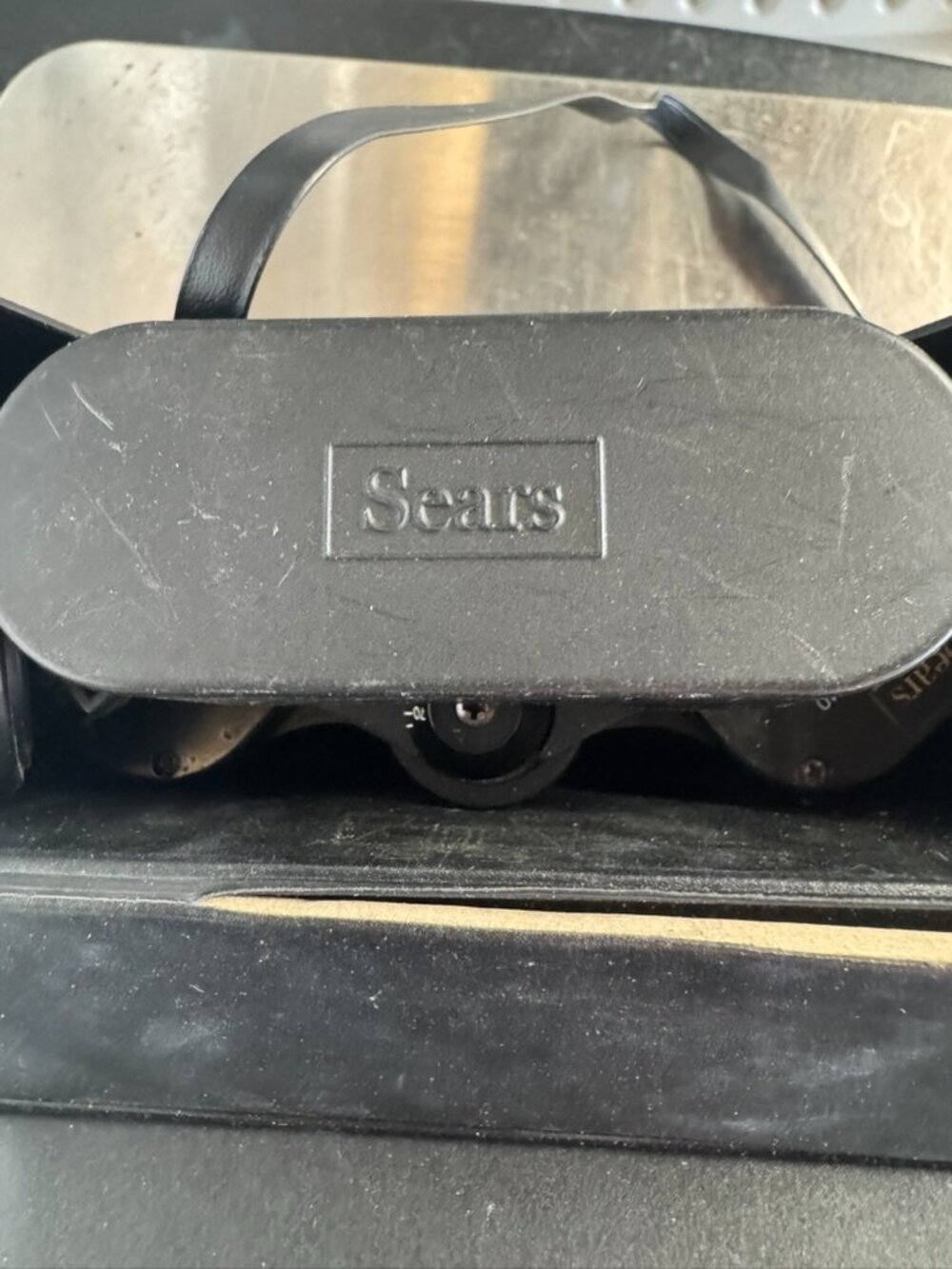 Vintage Sears Wide Angle Optics Binoculars 7x35mm Model 2511 With Black Case